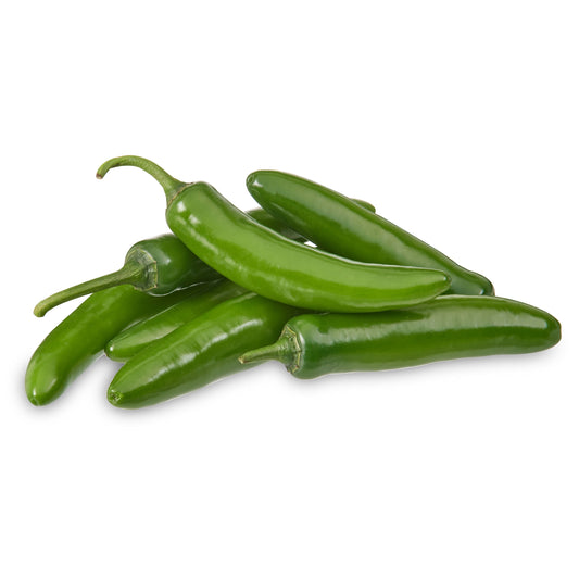 Fresh Serrano Pepper, 4 Ounce Bag