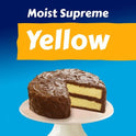 Pillsbury Moist Supreme Premium Yellow Cake Mix, 15.25 Oz Box