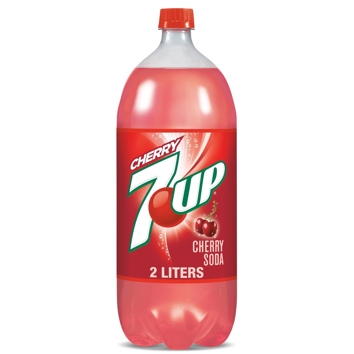 7UP Cherry Flavored Soda, 2 L bottle