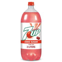 7UP Cherry Zero Sugar Soda, 2 L bottle