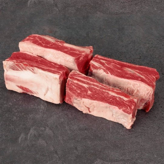 Beef Short Ribs Bone-In, 1.1 - 2.1 lb Tray