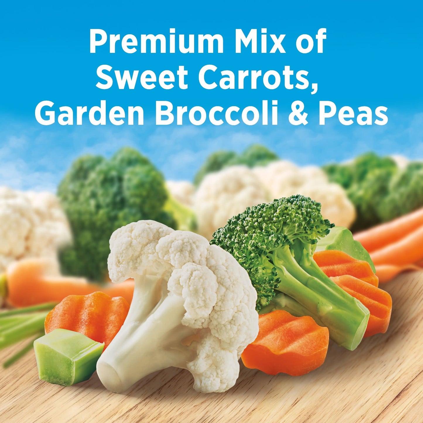 Birds Eye California Blend Frozen Vegetable Mix Carrots Broccoli Cauliflower 60oz (Frozen)