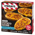 TGI Fridays Loaded Cheddar & Bacon Potato Skins Frozen Snacks & Appetizers, 13.5 oz Box Regular