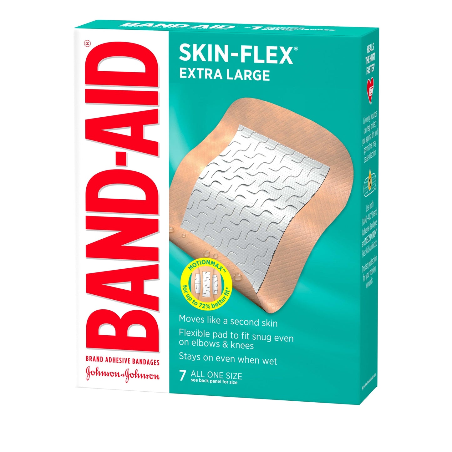 Band-Aid Brand Skin-Flex Adhesive Bandages, Extra Large, 7 ct