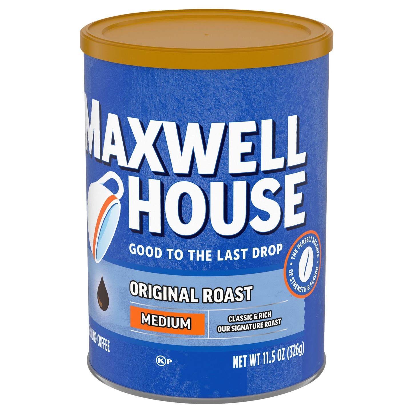 Maxwell House Original Roast Ground Coffee, 11.5 oz. Canister