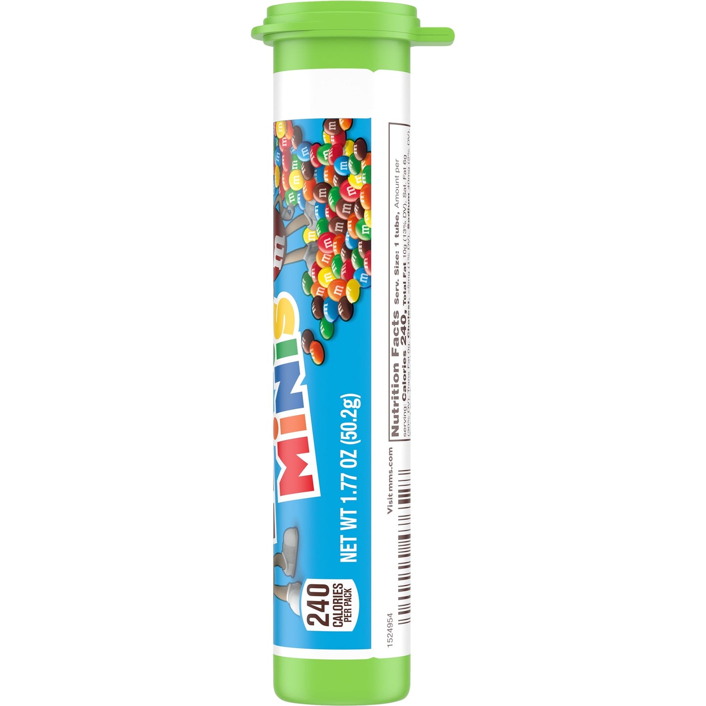 M&M's Minis Milk Chocolate Candy - 1.77 oz Mega Tube