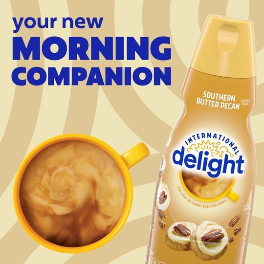 International Delight Southern Butter Pecan Coffee Creamer, 32 fl oz Bottle