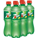 7UP Lemon Lime Soda, .5 L bottles, 6 pack