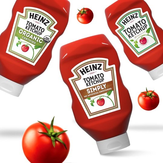 Heinz Simply Tomato Ketchup with No Artificial Sweeteners, 31 oz Bottle