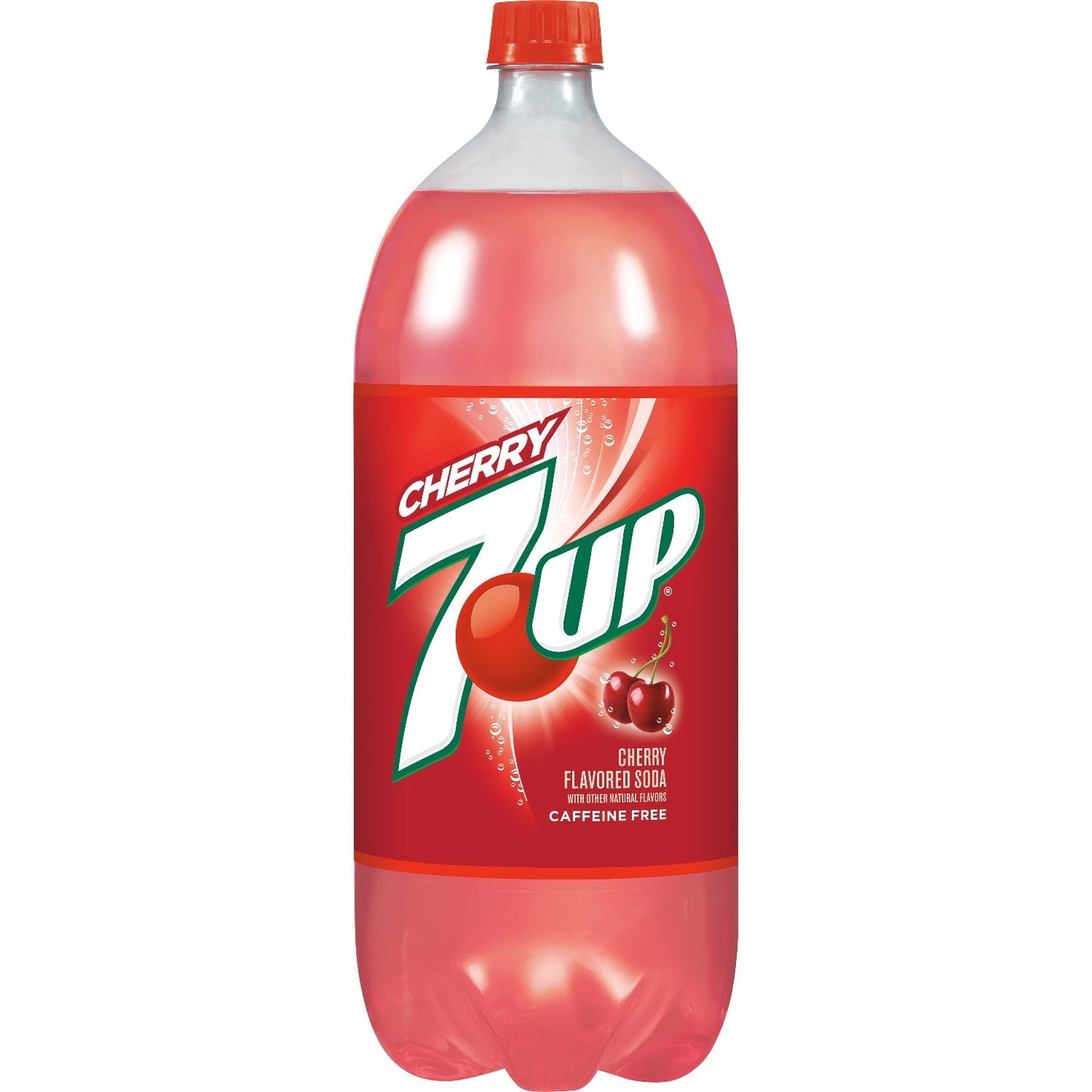 7UP Cherry Flavored Soda, 2 L bottle
