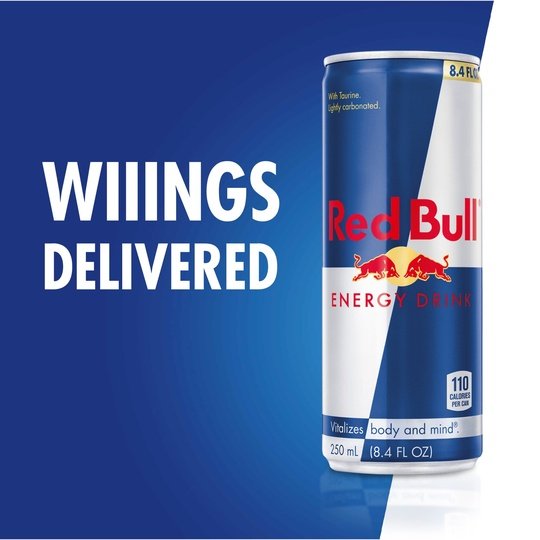 Red Bull Energy Drink, 8.4 fl oz, Pack of 12 Cans