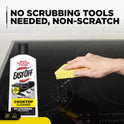 Easy Off Heavy Duty Cooktop Cleaner, Removes Burnt on Food in Seconds, Non-Scratch, No Scrubbing Tools Needed, 16 Oz