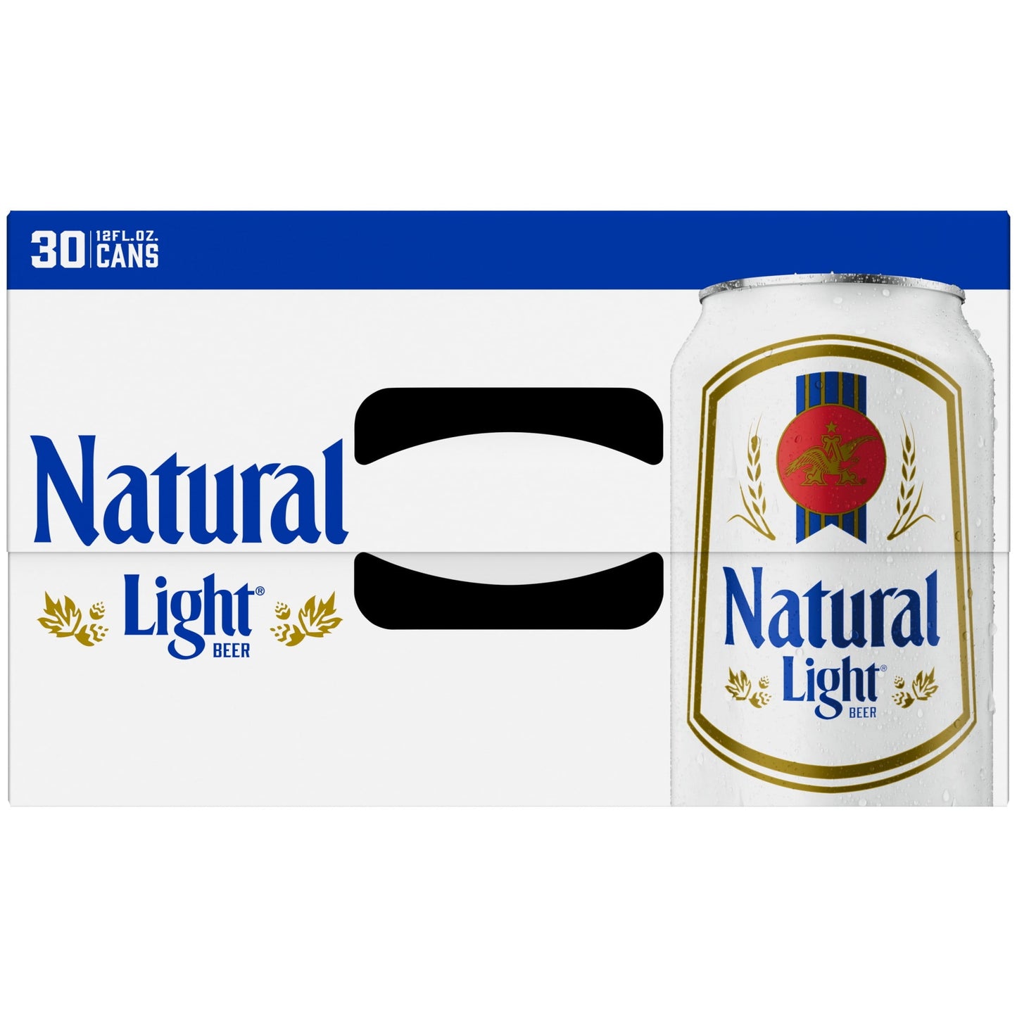 Natural Light Beer, 30 Pack Beer, 12 fl oz Cans, 4.2% ABV, Domestic