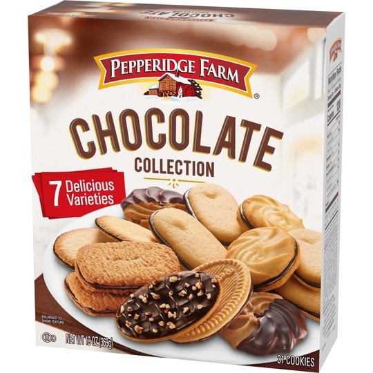 Pepperidge Farm Cookies Chocolate Collection, 7 Cookie Varieties, 13 oz. Box