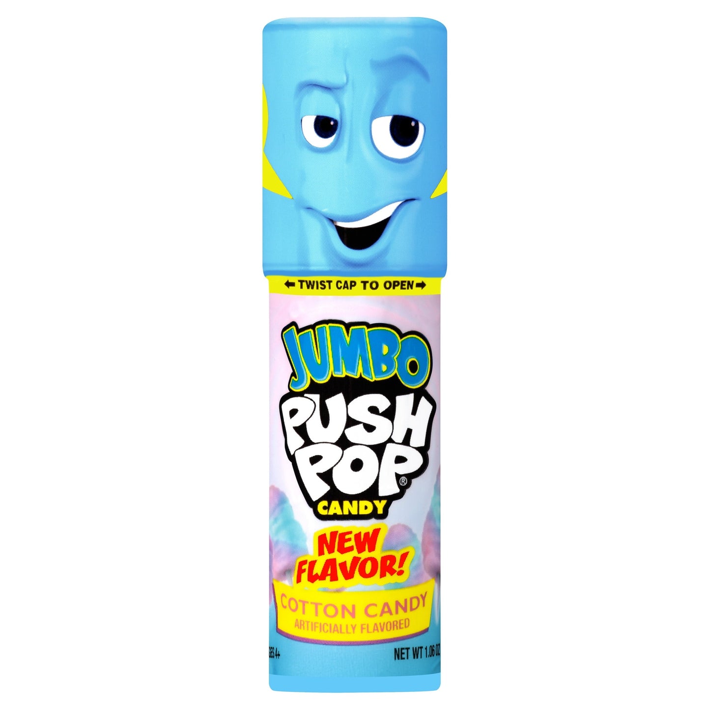 Jumbo Push Pop, Assorted Flavor Spring Lollipop, 1.06oz