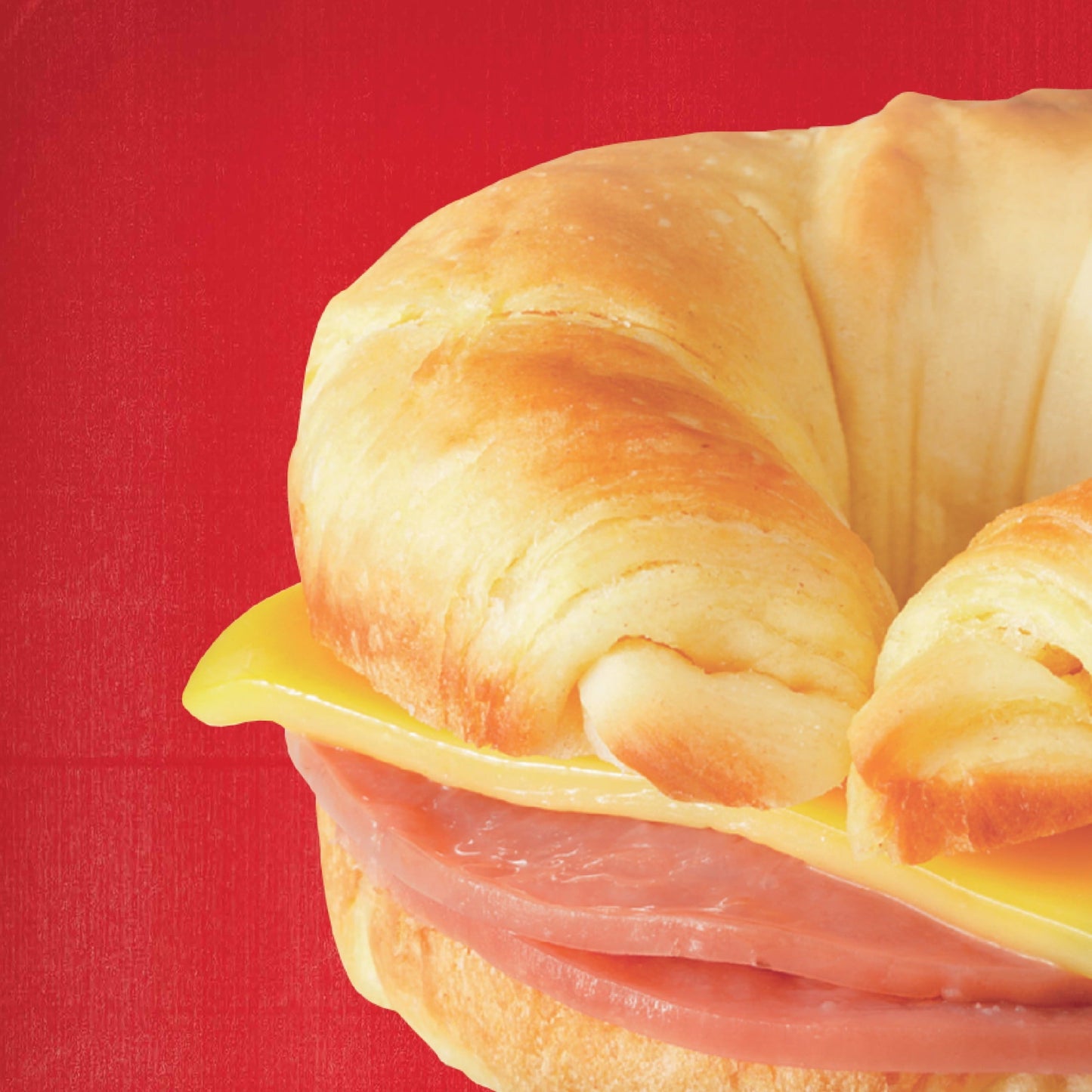 Jimmy Dean Ham & Cheese Croissant Sandwich, 27.2 oz, 8 Count (Frozen)