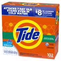 Tide Mountain Spring Powder Laundry Detergent, 143 oz, 102 loads