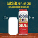 Modelo Chelada Especial Mexican Import Flavored Beer, 24 fl oz - 1 Can, 3.5% ABV