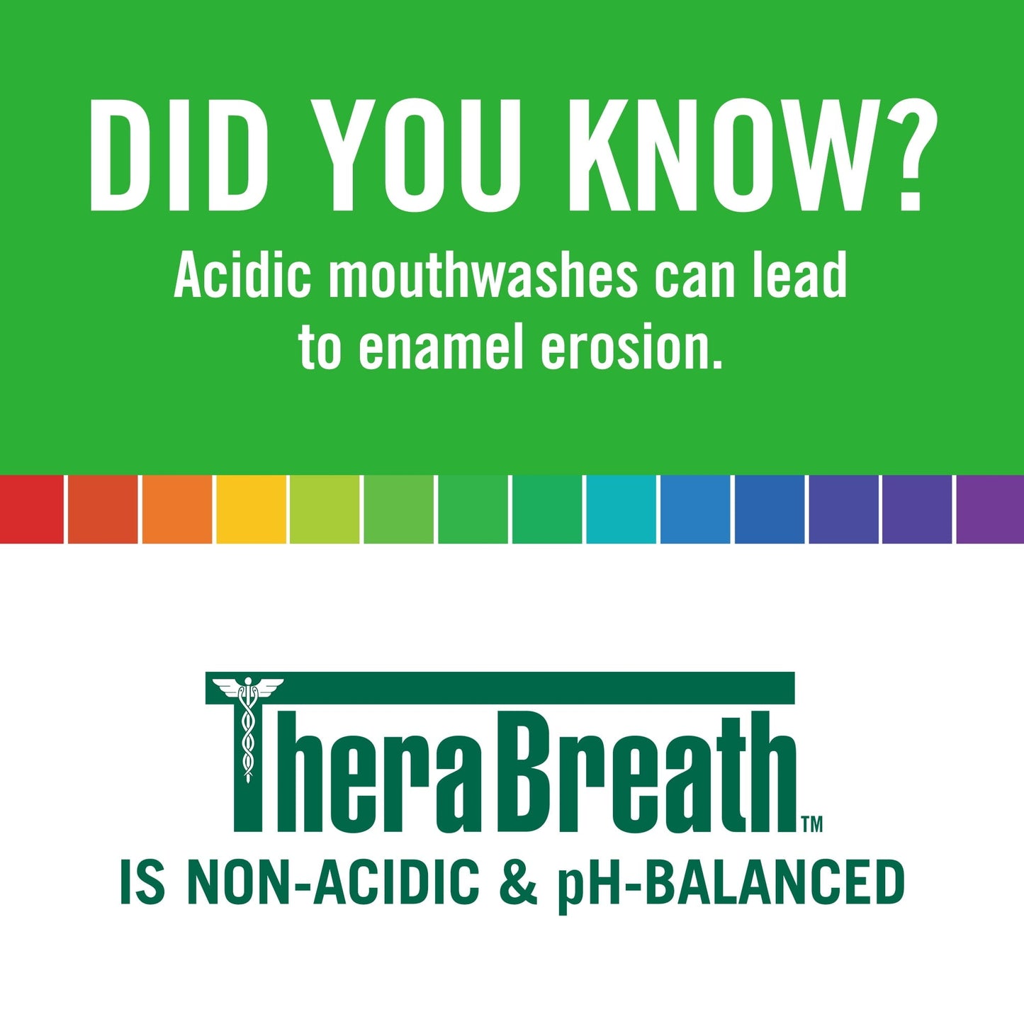 TheraBreath Fresh Breath Mouthwash, Mild Mint, Alcohol-Free, 16 fl oz