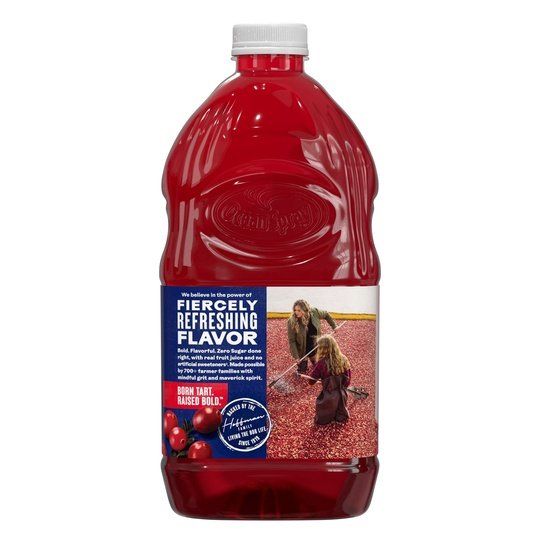 Ocean Spray Zero Sugar Cranberry Juice Drink, 64 fl oz Bottle