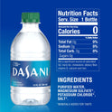 DASANI Purified Enhanced Mineral Water, 12 fl oz, 8 Count Bottles