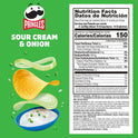 Pringles Sour Cream and Onion Potato Crisps Chips, 5.5 oz