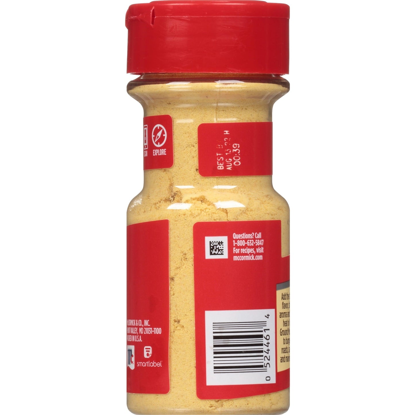 McCormick Mustard - Ground, 1.75 oz Mustards