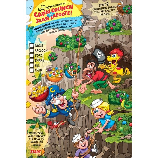 Cap'n Crunch's, Crunch Berries Cereal, 33 oz Mega Box