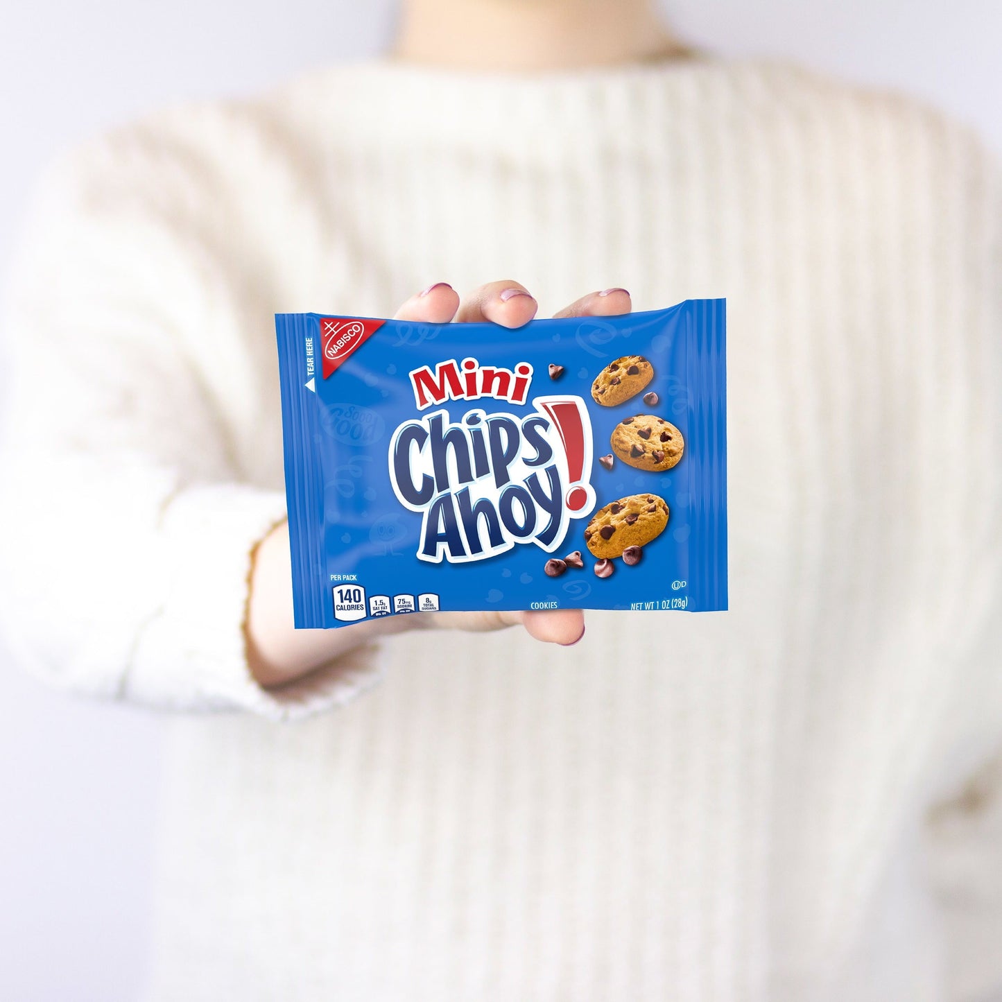 CHIPS AHOY! Mini Original Chocolate Chip Cookies, 12 Snack Packs