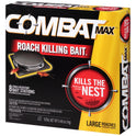 Combat Max Large Roach Killing Bait Stations, Child-resistant, 8 Count
