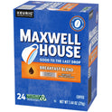 Maxwell House Light Roast Breakfast Blend Coffee K-Cup Pods, 24 ct Box