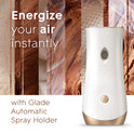 Glade Automatic Spray Refill 1 ct, Cashmere Woods, 6.2 oz. Total, Air Freshener Infused with Essential Oils