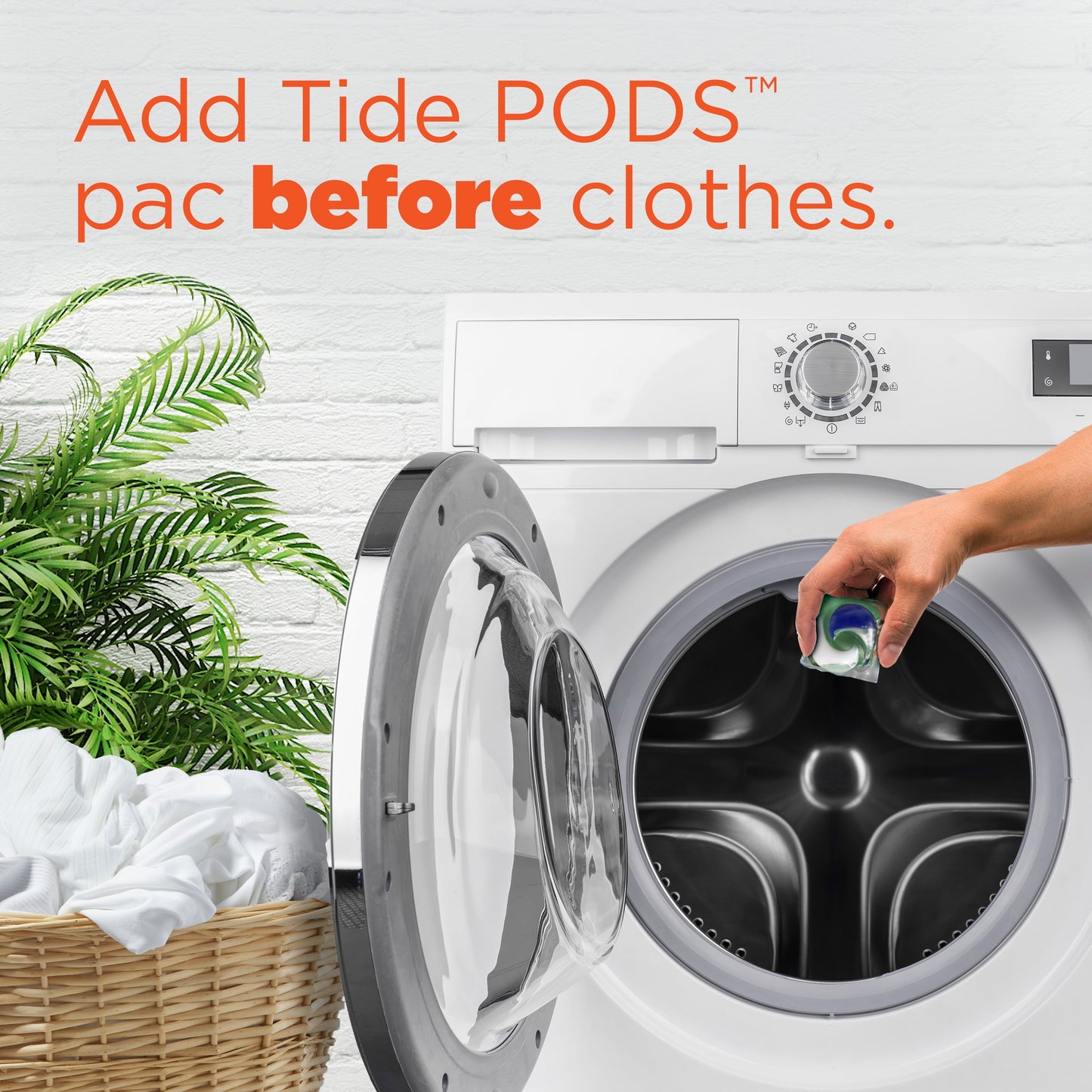 Tide Power Pods Laundry Detergent Soap Packs with Febreze, Botanical Rain, 25 Ct