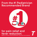 Children's Tylenol Pain + Fever Relief Cold Medicine, Grape, 4 fl. oz