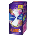 Always Radiant Feminine Pads with Wings, Size 4, Overnight Absorbency, Scented, 20 Count