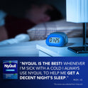 Vicks NyQuil Liquicaps, Nighttime Cold, Cough & Flu Medicine, Over-the-Counter Medicine, 24 Ct