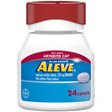 Aleve Caplets Soft Grip Arthritis Cap Naproxen Sodium Pain Reliever, 24 Count