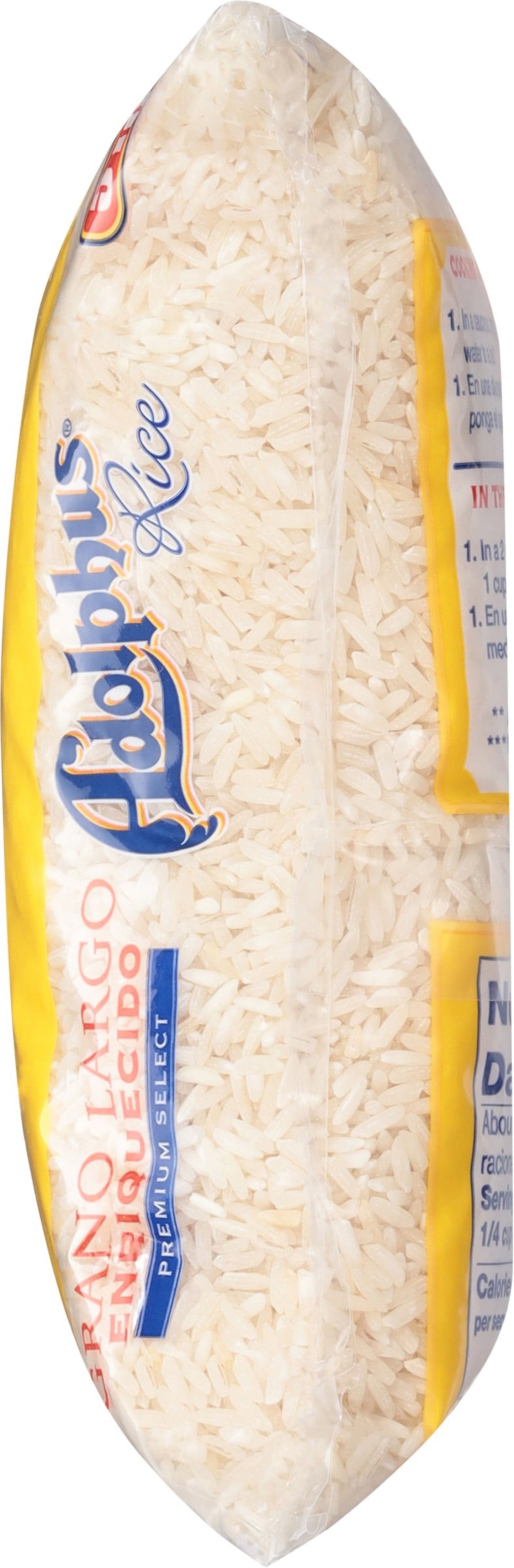 Adolphus Enriched Long Grain White Rice, Gluten Free, 5 lb Bag