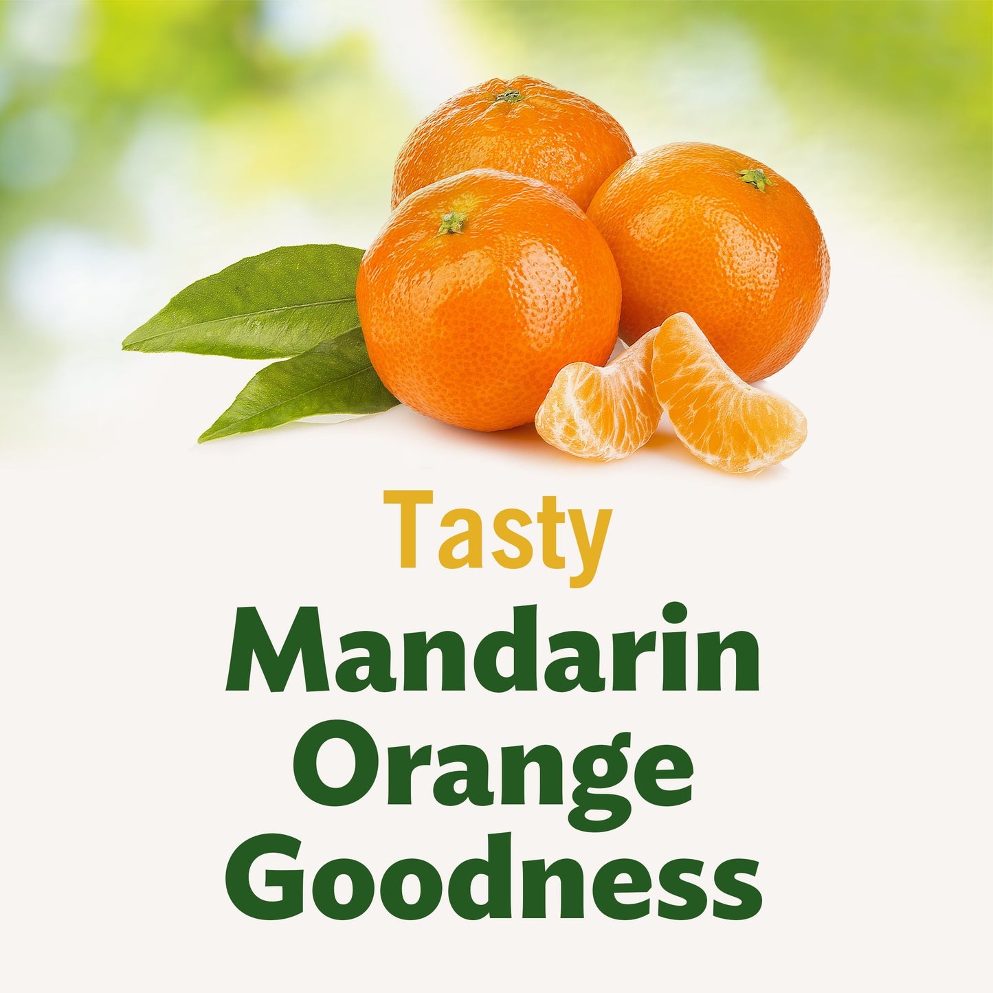 (12 Cups) Del Monte Mandarin Oranges Fruit Cups, No Sugar Added, 4 oz