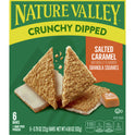 Nature Valley Crunchy Dipped Granola Squares, Salted Caramel, 6 ct, 4.68 OZ