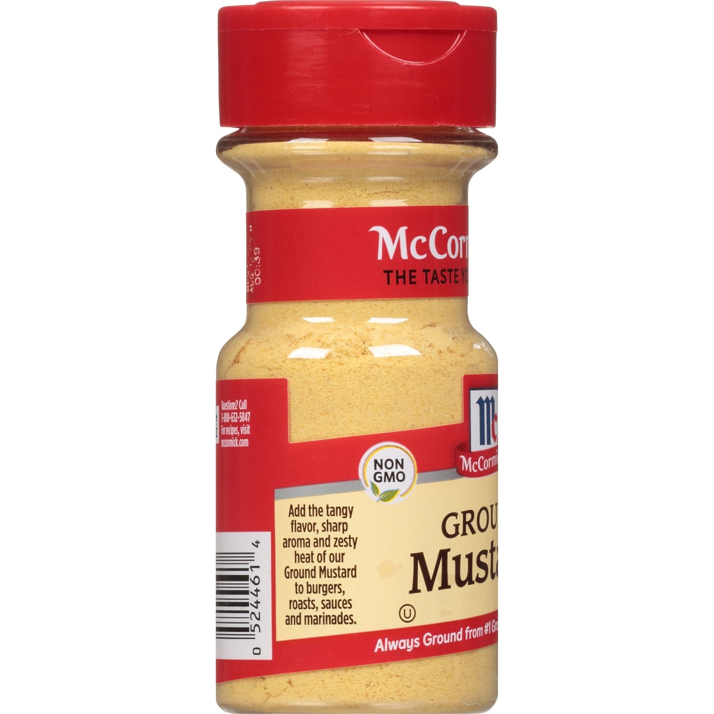 McCormick Mustard - Ground, 1.75 oz Mustards