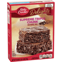 Betty Crocker Delights Triple Chunk Supreme Brownie Mix, 17.8 oz