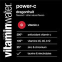 vitaminwater power-c electrolyte enhanced water, dragonfruit, 20 fl oz bottle