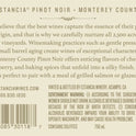 Estancia Pinot Noir Red Wine, California, 750mL Glass Bottle