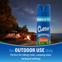 Cutter Backwoods Insect Repellent, 7.5 Ounces, Aerosol Spray