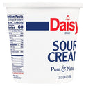 Daisy Pure and Natural Sour Cream, 24 oz (1.5 lb) Tub (Refrigerated)