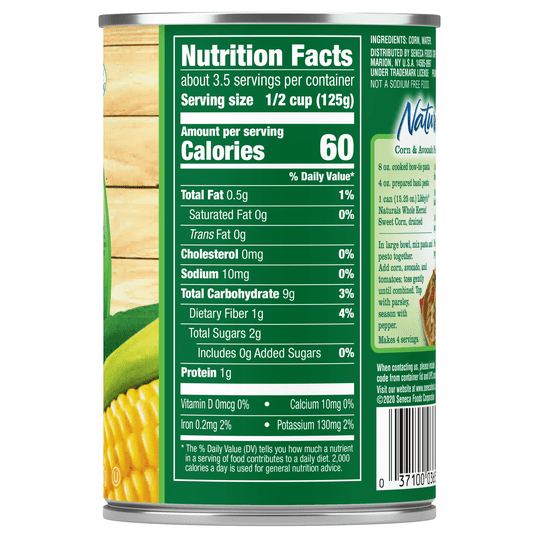 Libby's Naturals Canned Sweet Corn, 15.25 oz Can