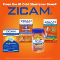 Zicam Cold & Flu-like Symptoms with Echinacea, Sambucus, Zinc, Homeopathic Helps Cold Symptoms, Peppermint, 20 Ct