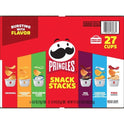 Pringles Snack Stacks Variety Pack Potato Crisps Chips, 19.5 oz, 27 Count