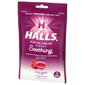 HALLS Throat Soothing (Formerly HALLS Breezers) Cool Berry Throat Drops, 25 Drops